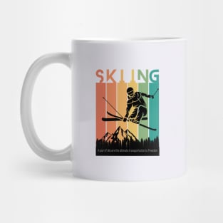 Wear your sport, Skiing Mug